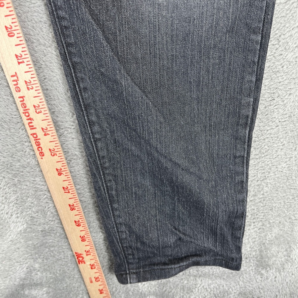 Syndicate Core Jeans Mens 38x33 Gray Straight Leg Denim Streetwear Minimal - Picture 11 of 13